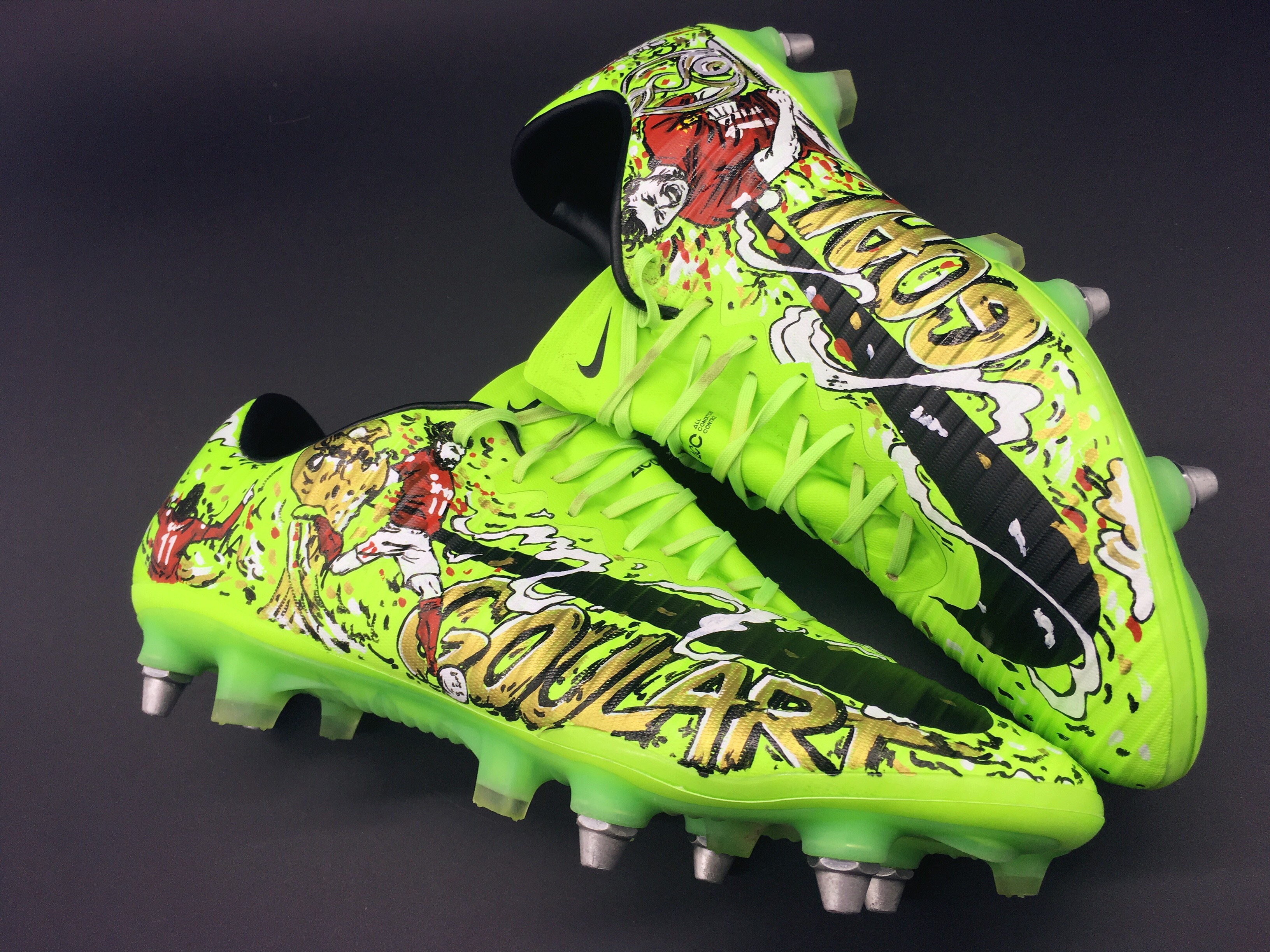 pete郑足球鞋涂鸦——耐克篇之刺客系列