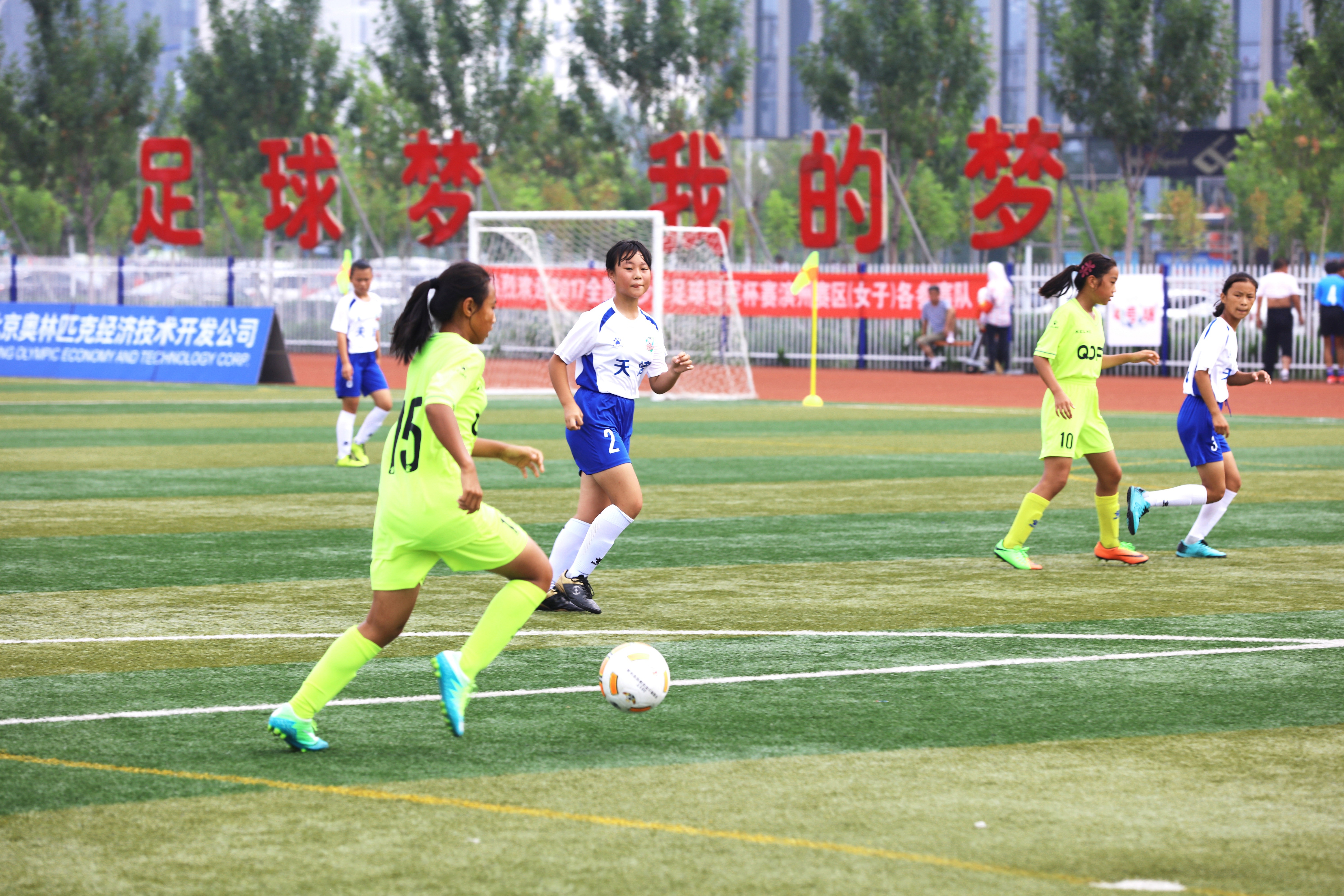 2017全国青少年足球冠军杯赛滨州赛区(女子)开
