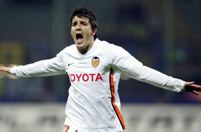 比利亚瓦伦时期面对莱万特上演帽子戏法 — 瓦伦西亚|莱万特|比利亚