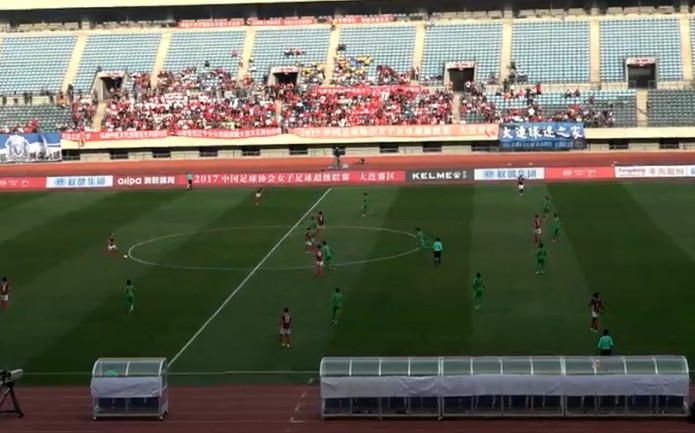 大连权健8-0北京北控凤凰,提前一轮卫冕女超冠