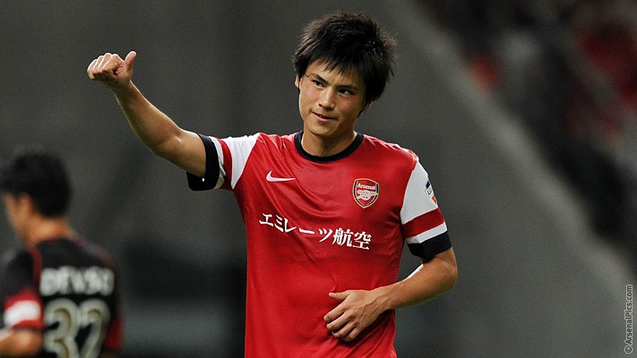 阿森纳时期的宫市亮