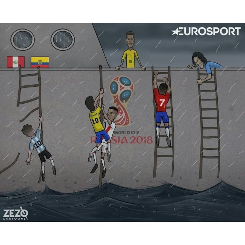 足球漫画:阿根廷世界杯出线形势变数学题,中国