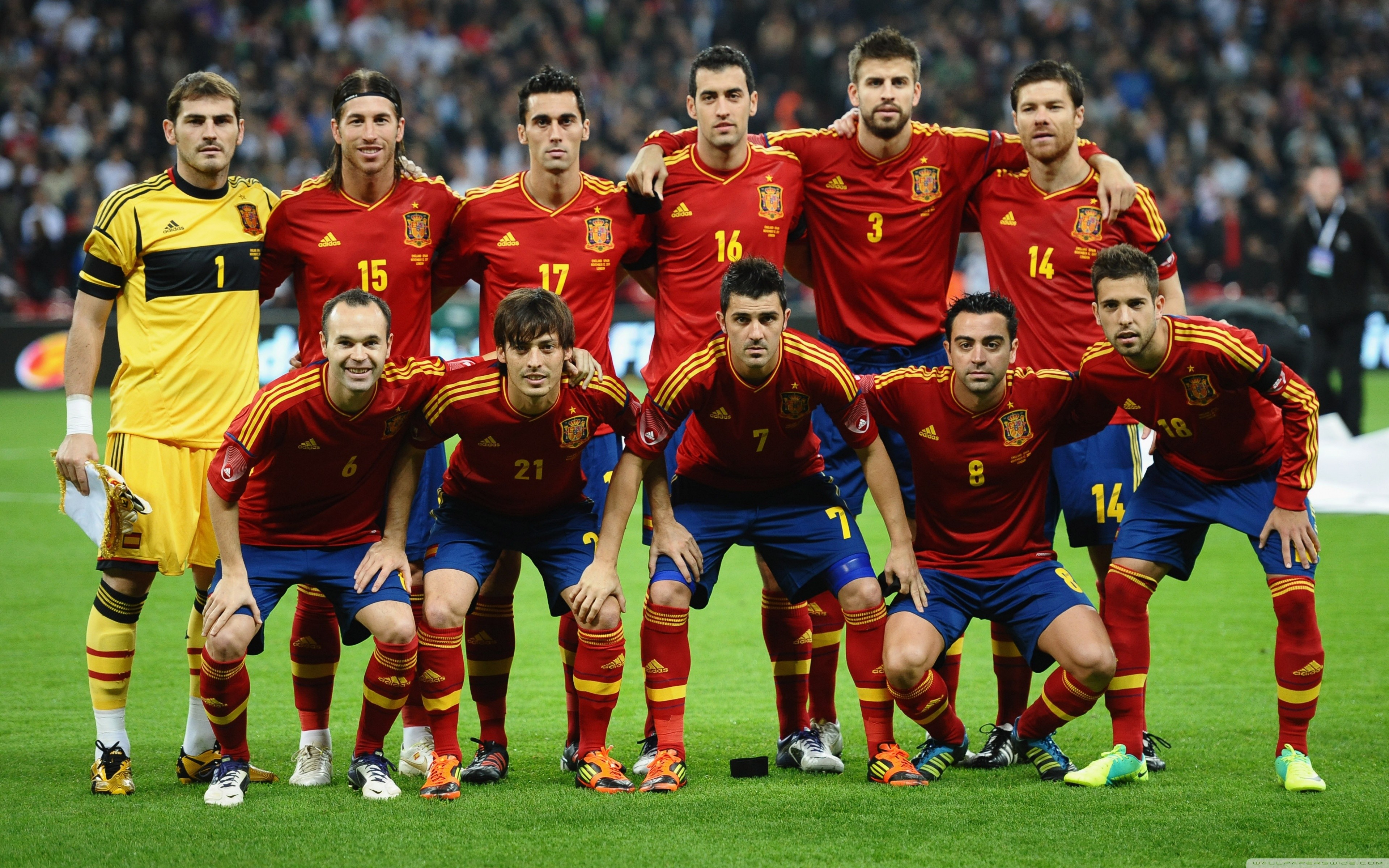 壁纸秀:西班牙国家队 - 西班牙|懂球帝