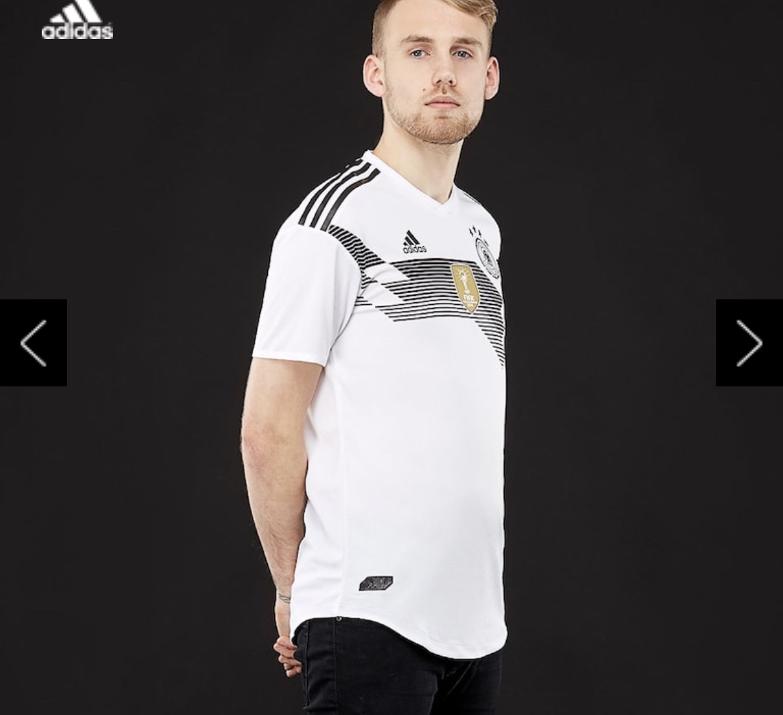 2018世界杯德国队主场球迷版新球衣新印号实
