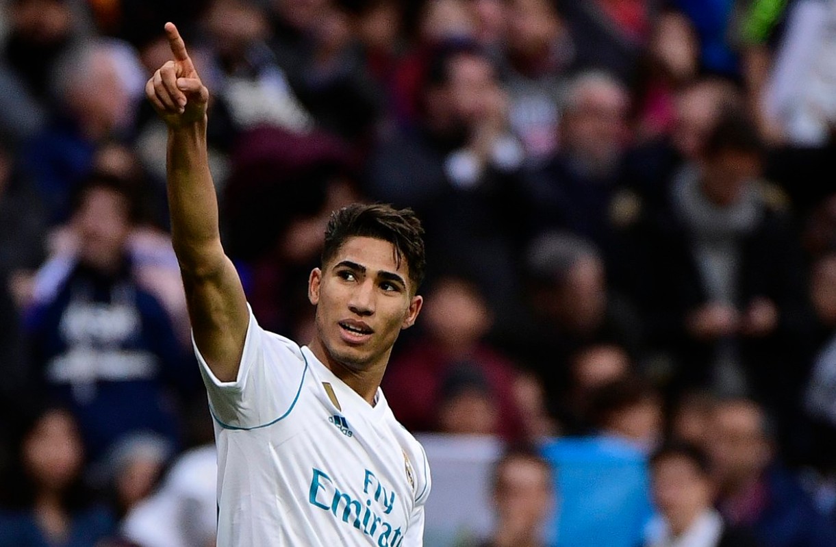 创史,阿什拉夫成为皇马第一位摩洛哥籍得分手