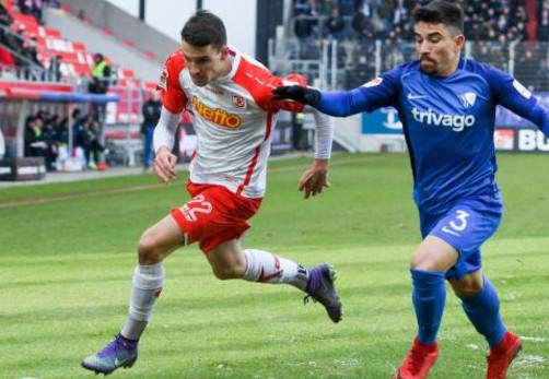 德乙麦城:因戈尔施塔特追回平局,雷根斯堡主场