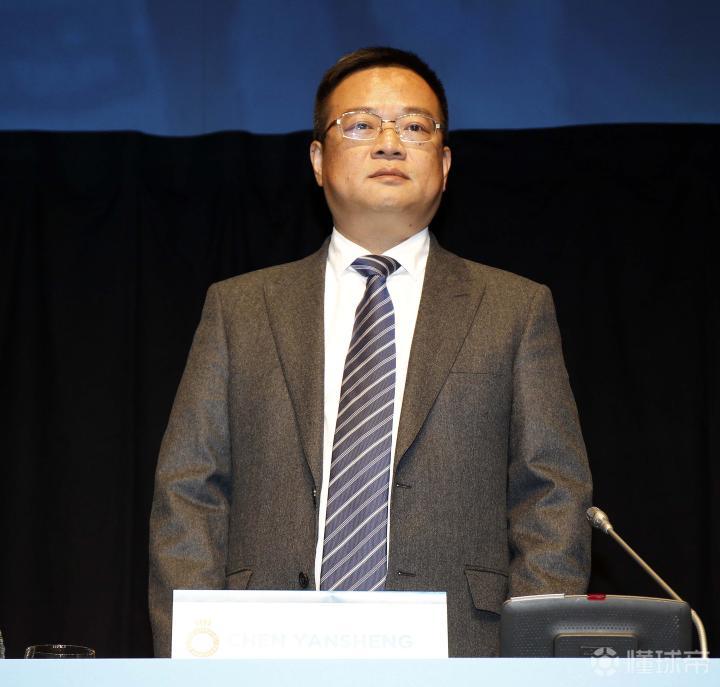 陈雁升引用中国古语致意西班牙人俱乐部股东和