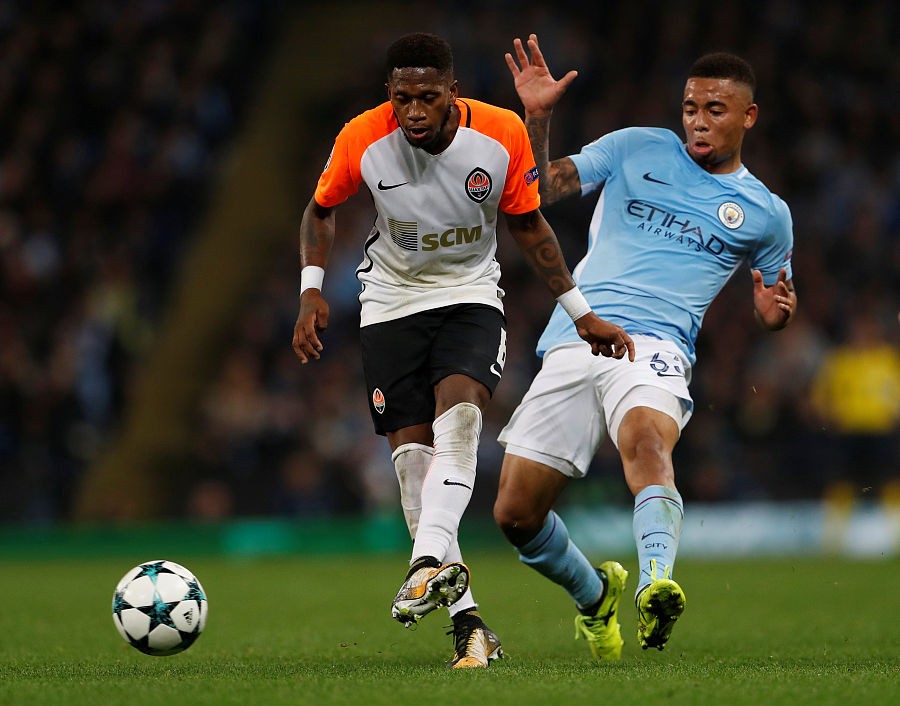 曼城接近在这个冬窗以5000万镑的转会费签下顿涅茨克矿工中场弗雷德