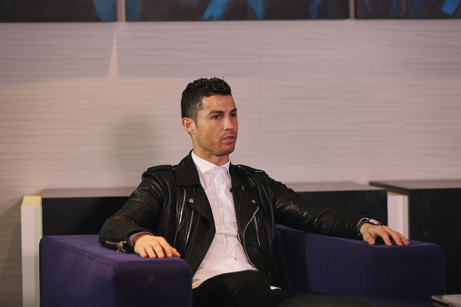 高清图集:懂球帝专访2017年度最佳球员c罗