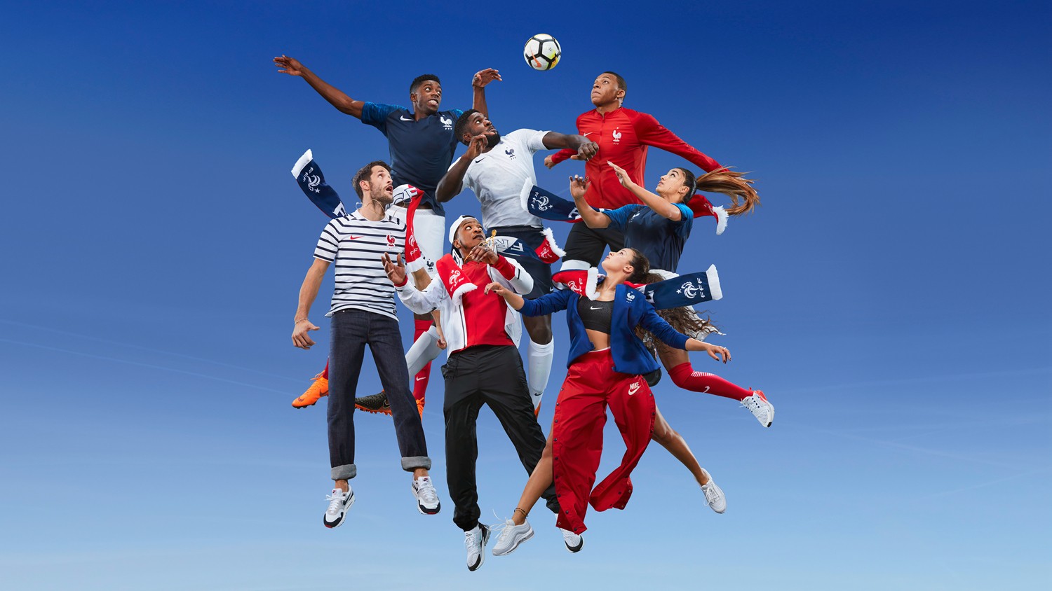 蓝色狂想,耐克正式发布法国国家队2018世界杯