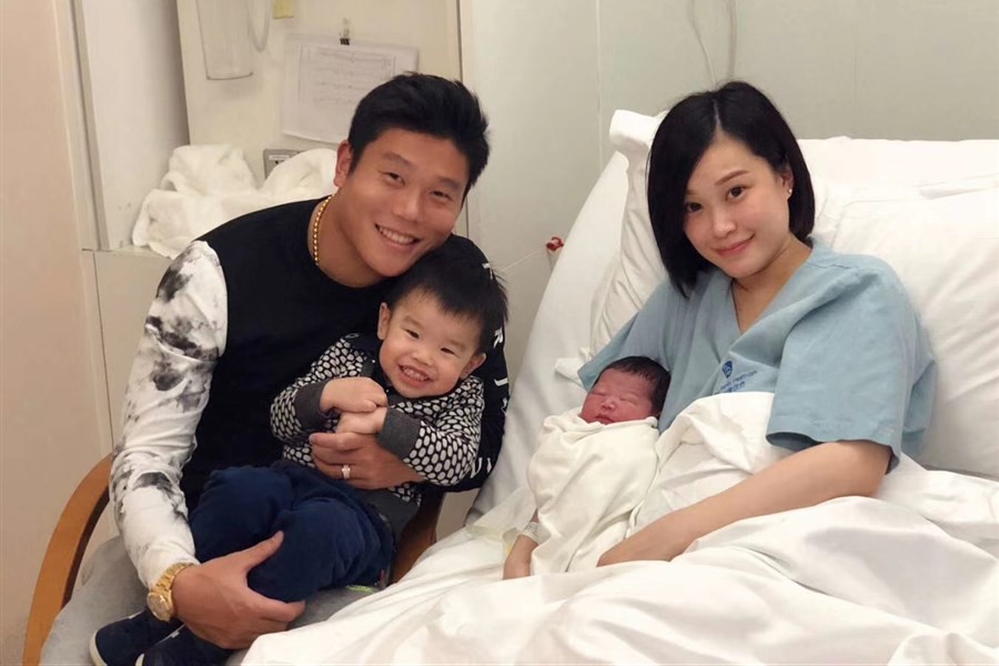 二胎,蔡慧康迎千金诞生