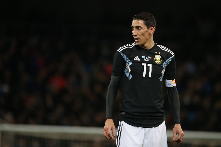 官方:迪马利亚缺战西班牙