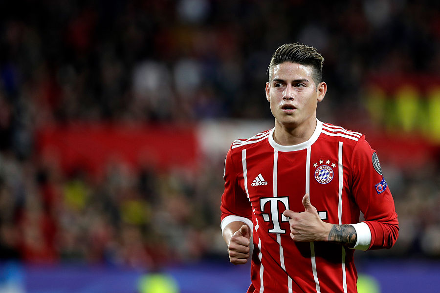 j罗:我在拜仁过得很开心