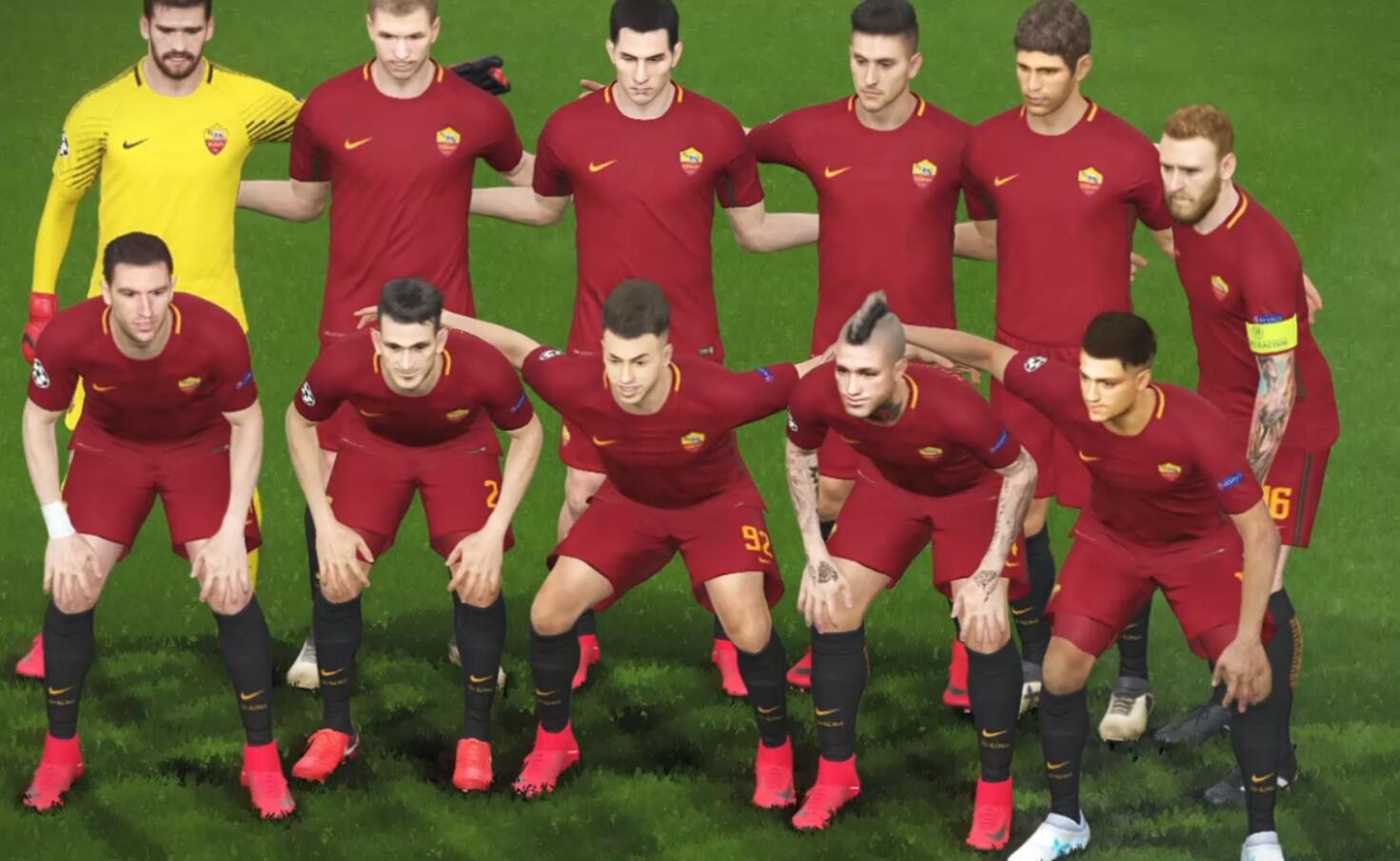 PES2018模拟欧冠淘汰赛罗马vs巴萨,王涛解说