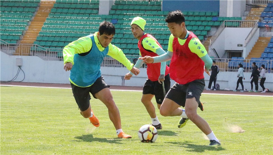 赛前-2018中甲联赛第9轮:新疆雪豹纳欢VS青岛