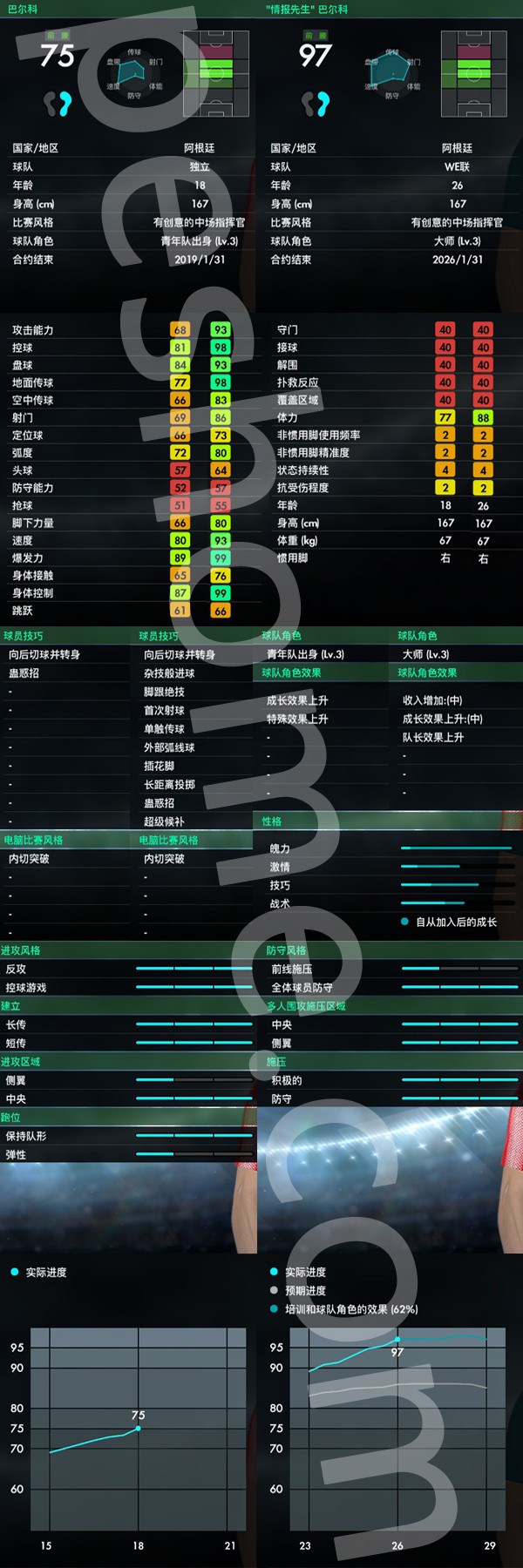 实况足球2018_pes2018_巴尔科,阿根廷前腰妖人