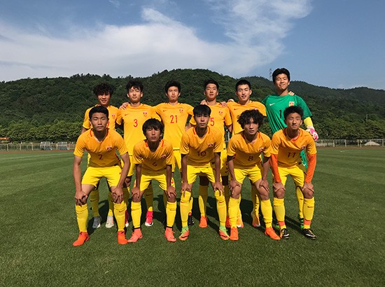 U17国足内部选拔赛:红队夺冠