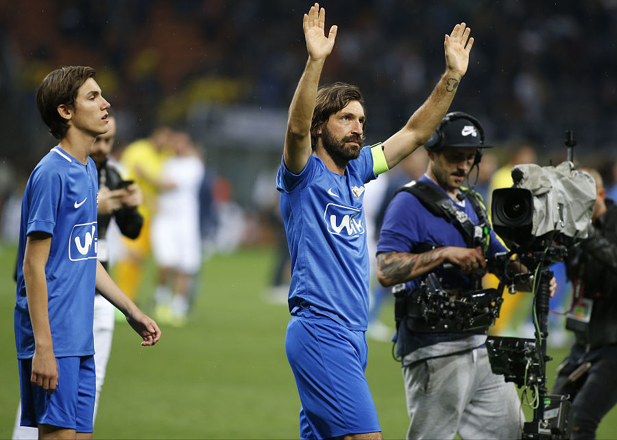 众星云集,皮尔洛完成告别赛