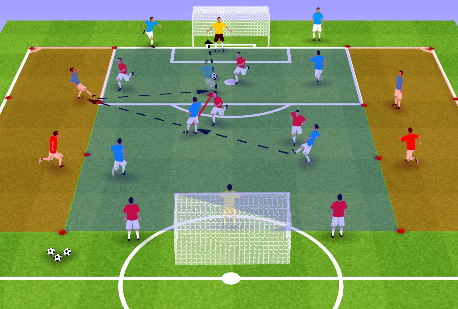 足球教案:迅速提升球员射门能力的四种训练方法