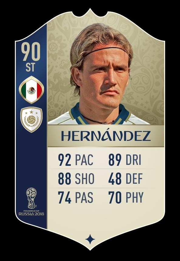 FIFA 18世界杯模式传奇17人评分:贝利98,中田