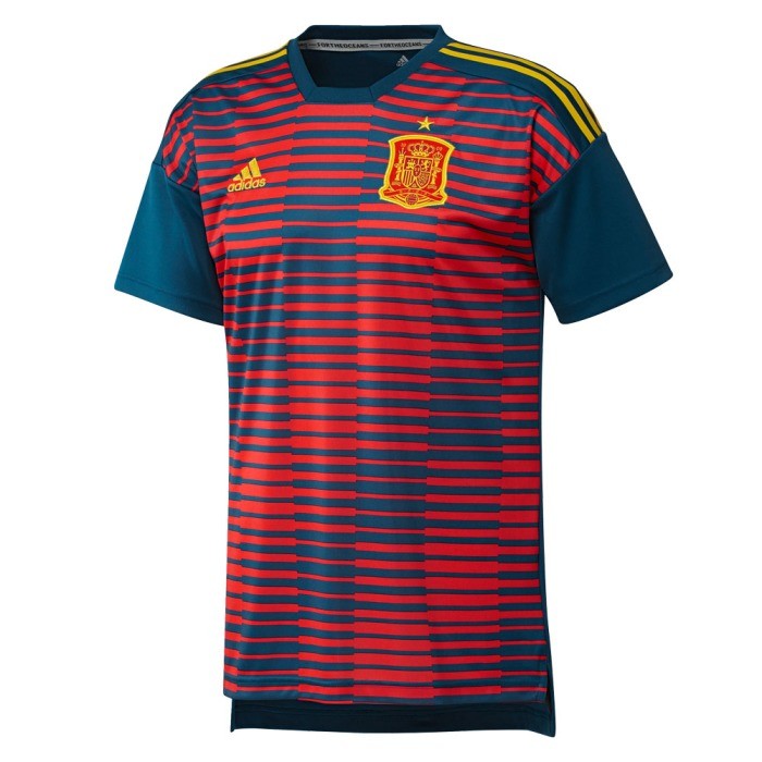 2018世界杯球队赛前训练服巡礼