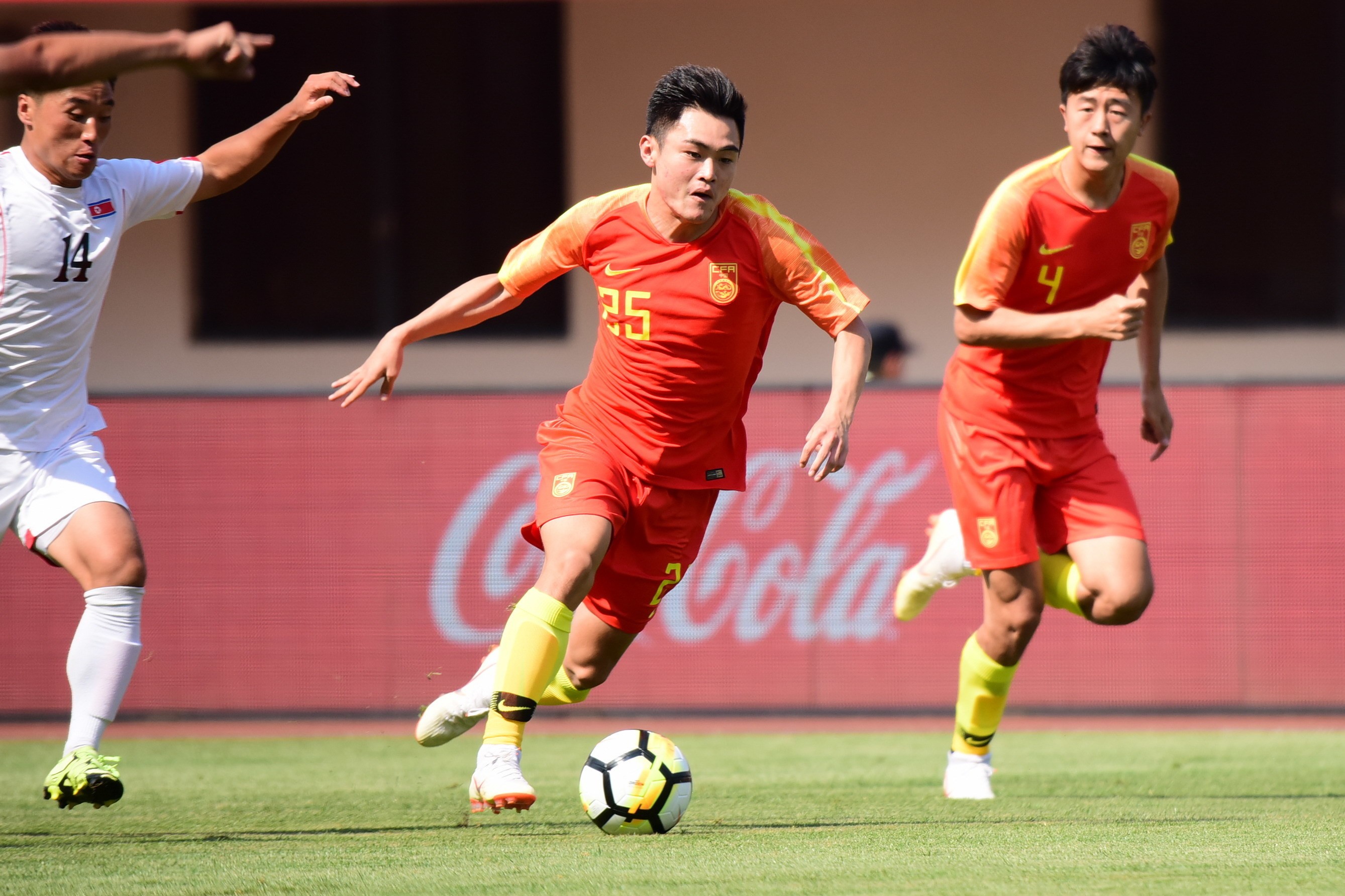 中国之队 | 黄紫昌造5球,U23国足6比2大胜朝鲜