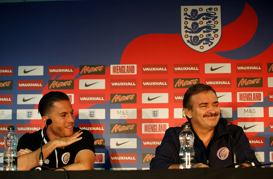 哥斯达黎加主帅:比利时10号和英格兰中锋很强