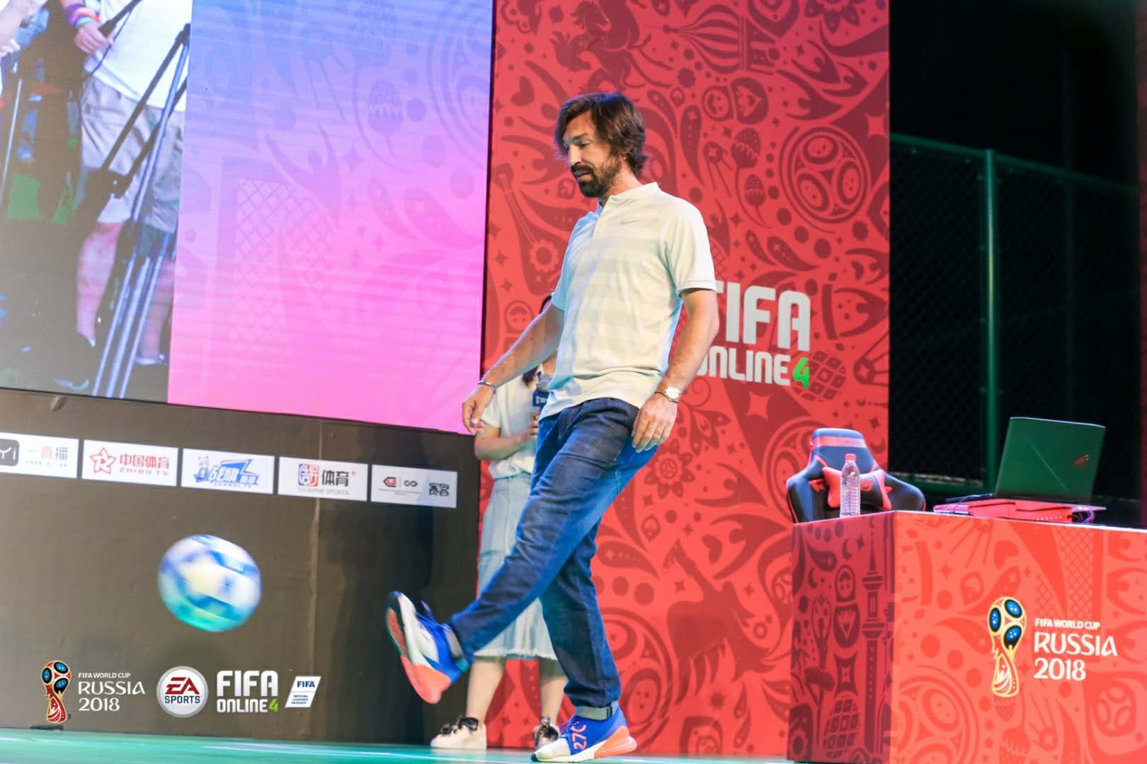 世界杯揭幕战,FIFA Online4携手皮尔洛引爆鹏城