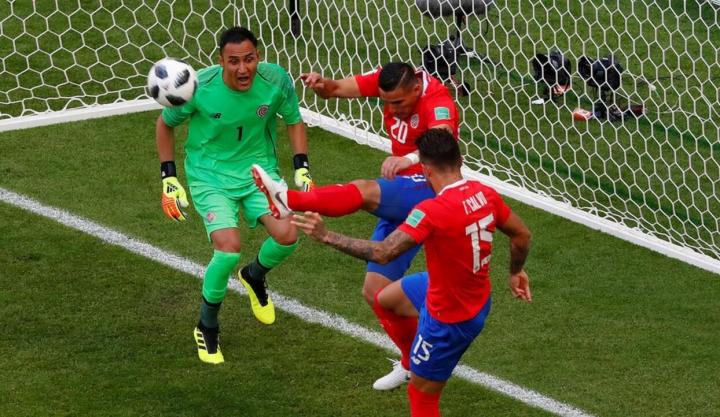 巴西2-0哥斯达黎加 补时绝杀重写晋级剧本