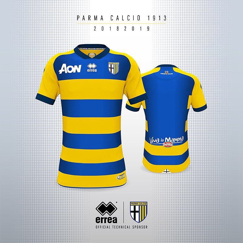 涅盘重生,帕尔马2018\/19赛季客场及第二客场球