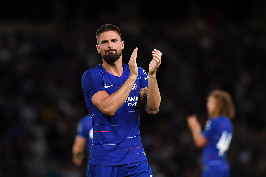 吉鲁对切尔西的转会操作有喜有忧,他对库尔图瓦很可能加盟皇马感到