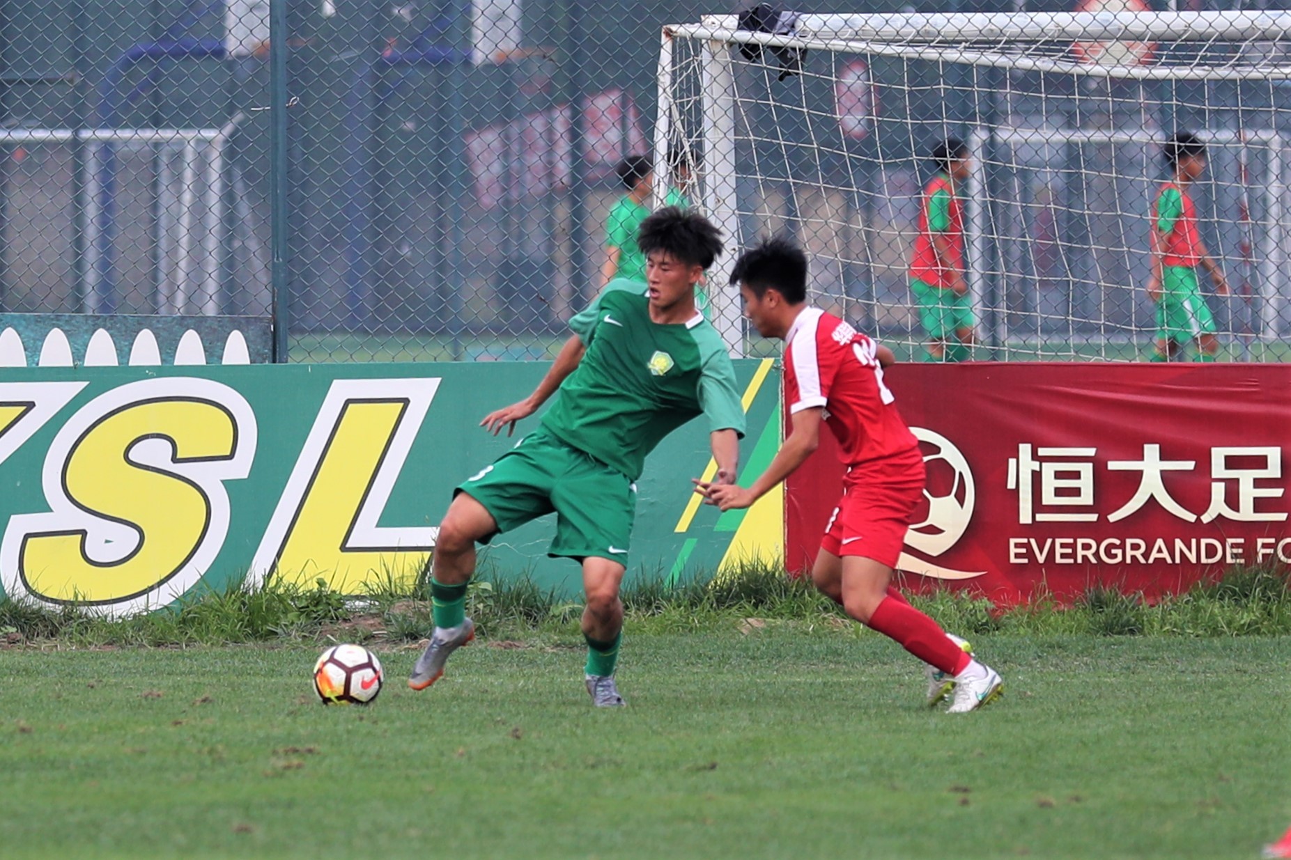 9月12日下午,2018全国青少年足球超级联赛U1