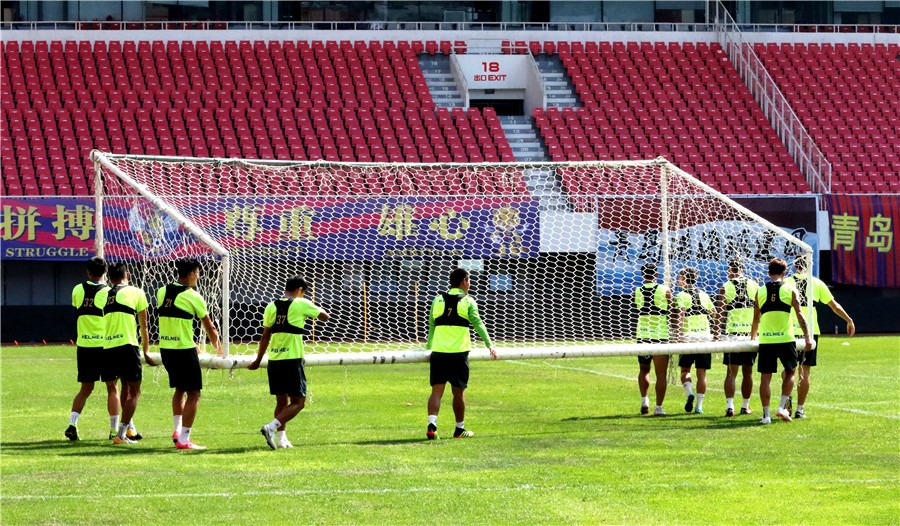 赛前-2018中甲联赛第24轮:青岛黄海VS新疆雪