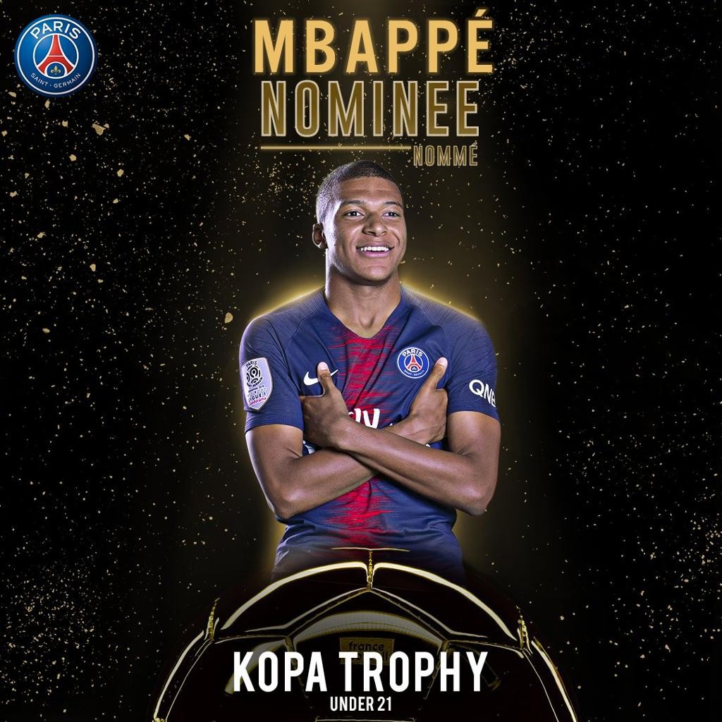 大巴黎最强三叉戟入围金球奖决选名单!