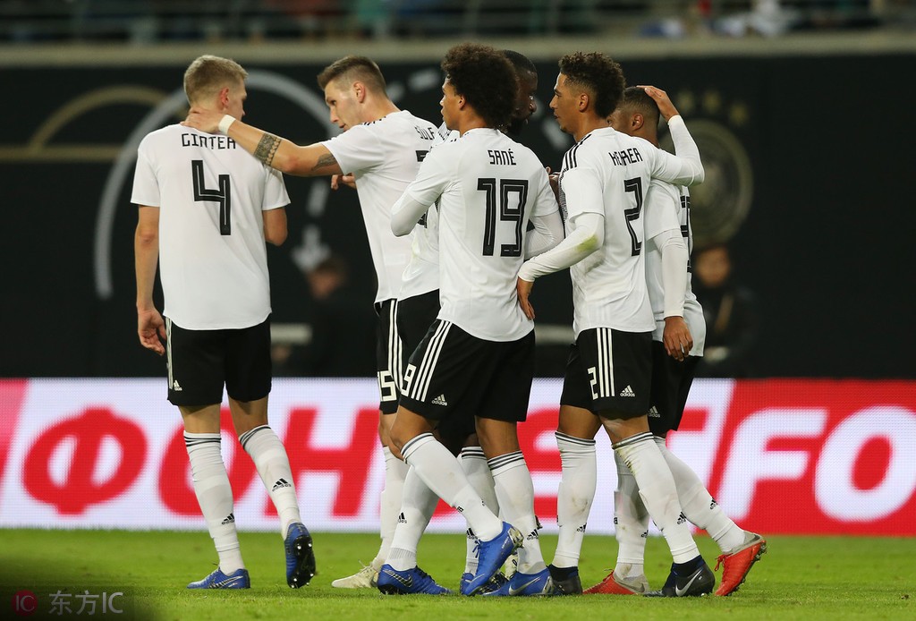 德国3-0俄罗斯,萨内国家队处子球,格纳布里传射