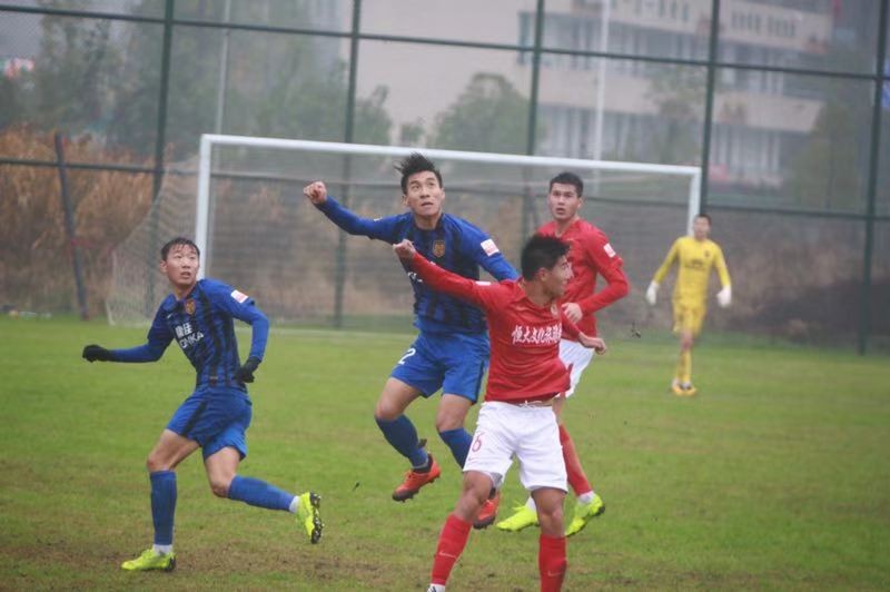 今天上午,2018中国足协U23联赛继续在武汉塔